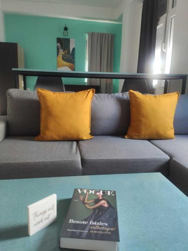 Χώρος καθιστικού στο Apartments Nora 2