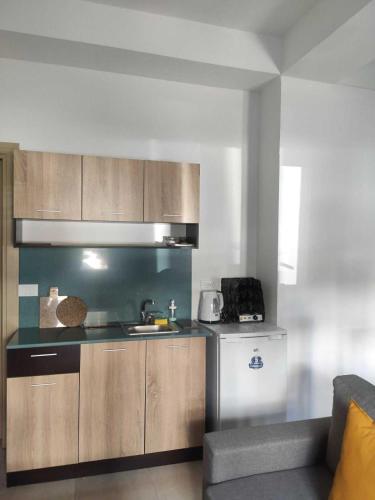 Η κουζίνα ή μικρή κουζίνα στο Apartments Nora 2
