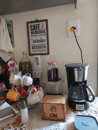 Kemudahan buat kopi dan teh di Quarto Duplo Soft