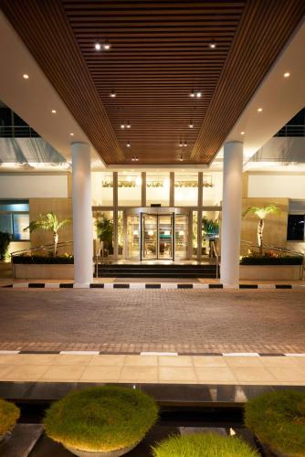 Ruang duduk di Mediterranean Beach Hotel