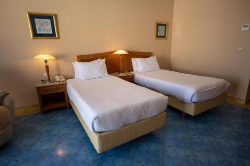 Cama o camas de una habitación en Ecotel Dahab Bay View Resort