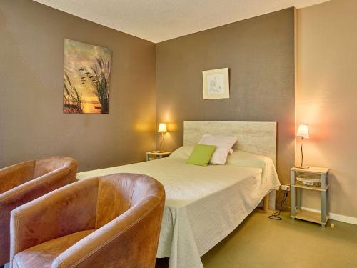 Studio cosy 2 personnes avec balcon et parking, animaux admis - FR-1-841-1