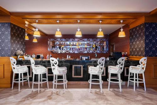 Ο χώρος του lounge ή του μπαρ στο Arycanda Kirman Premium - Ultra All Inclusive