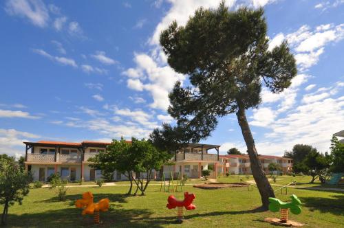 Zahrada ubytování Kazela Apartments