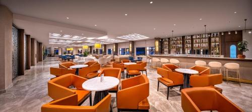 Ruang duduk di Trendy Palm Beach Adults Only