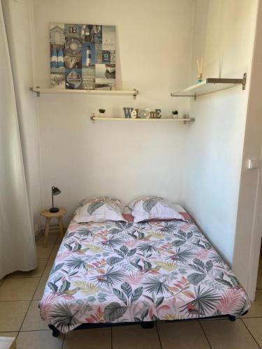 Llit o llits en una habitació de La Jonette
