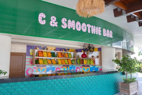 a store front of a snow cone shop at Kirman Belazur Resort & Spa in Belek