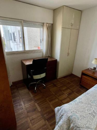 Katil atau katil-katil dalam bilik di Penthouse Duplex en Pocitos