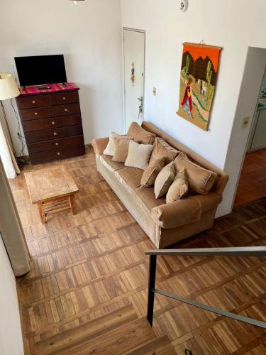 Televisyen dan/atau pusat hiburan di Penthouse Duplex en Pocitos