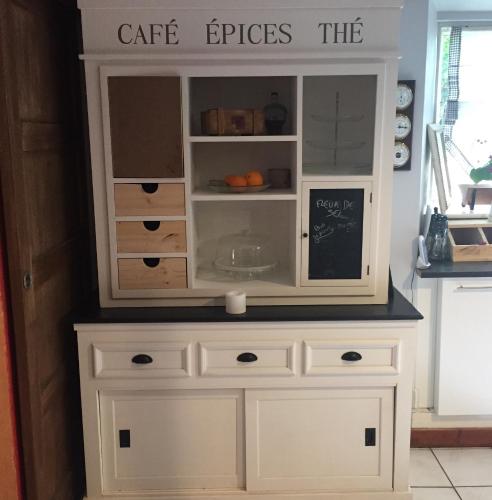 Dapur atau dapur kecil di Chambres d'Hôtes Fleur de Sel