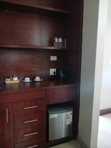 Dapur atau dapur kecil di Boathouse Ballito