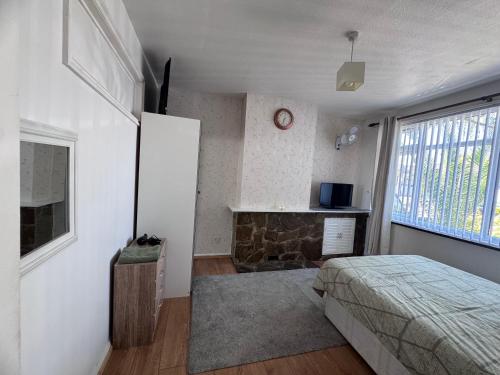 TV a/nebo společenská místnost v ubytování Private Double Room