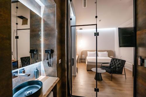 Posezení v ubytování Mae Select Hotel