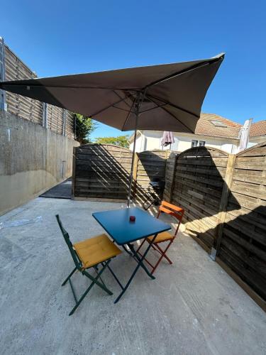 Μπαλκόνι ή βεράντα στο Maisonnette de 29 m2