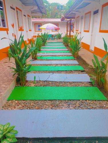 BazánにあるHotel y cabañas dydのギャラリーの写真