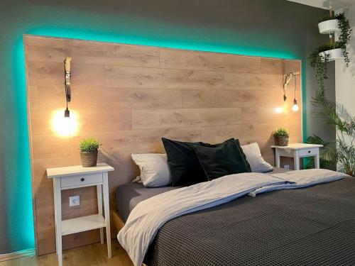 Postel nebo postele na pokoji v ubytování Apartment Friedrich