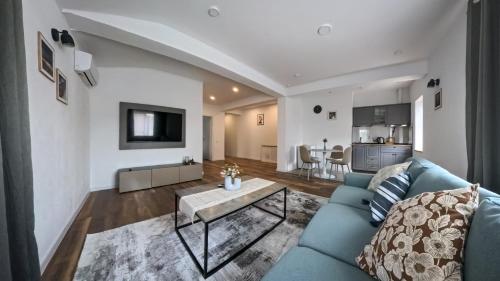 Kuchyň nebo kuchyňský kout v ubytování Pera Apartments