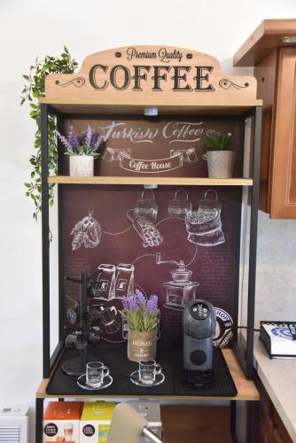 Aegean Escapeにあるコーヒーまたはお茶