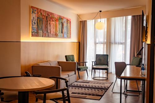 Posezení v ubytování Met Hotel