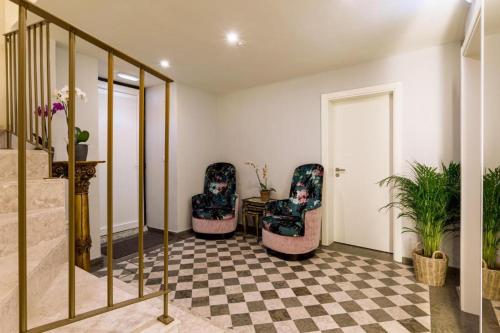 Uma área de estar em Azzulea Rossio Suites