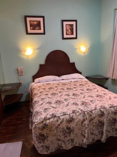 Postel nebo postele na pokoji v ubytování Hotel SKY
