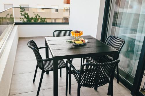 Un balcón o terraza en Apartman Royal