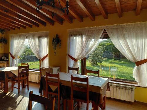 Χώρος καθιστικού στο Posada Campa