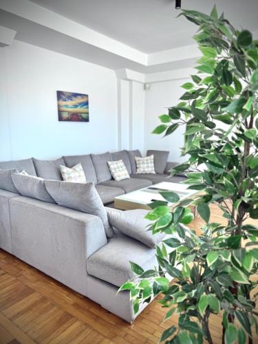 Χώρος καθιστικού στο Vila One
