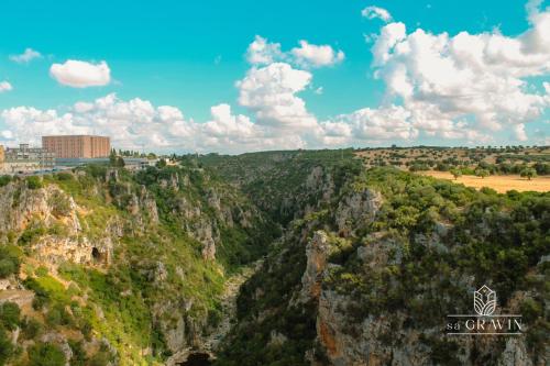 a view from the top of a mountain at B&B sa' GRAVIN in Castellaneta