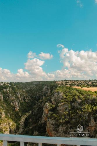 a view from the top of a mountain at B&B sa' GRAVIN in Castellaneta