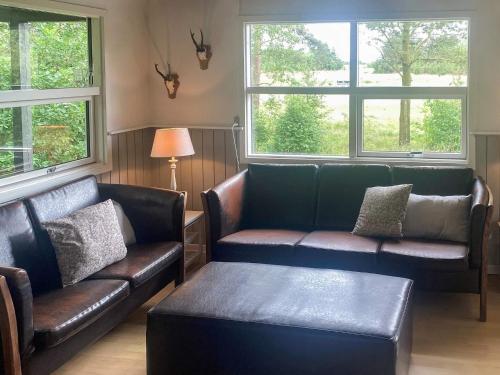 Ruang duduk di 6 person holiday home in Bording-By Traum