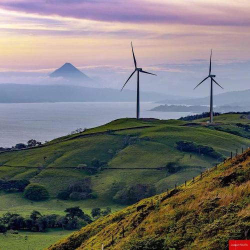 Landskap semula jadi dekat dengan rumah percutian