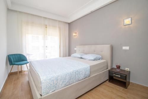 Ένα ή περισσότερα κρεβάτια σε δωμάτιο στο Anfa Dream