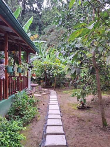 Κήπος έξω από το Cabin in Orosi