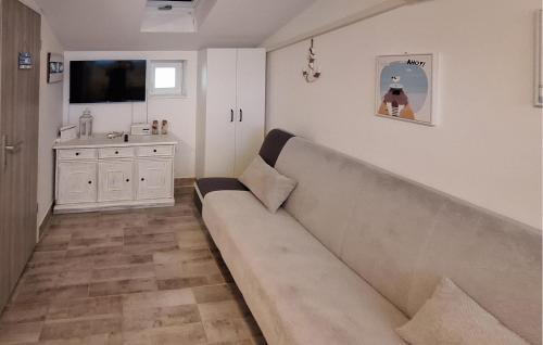 Televisyen dan/atau pusat hiburan di Awesome Home In Risika With Kitchen
