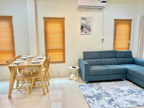 Area soggiorno di 2 bedroom Rayong long stay U - tapao Airport