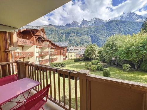 Chamonix : Appartement 3 pièces, 6 pers, parking, balcon