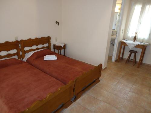 Postel nebo postele na pokoji v ubytování Onar