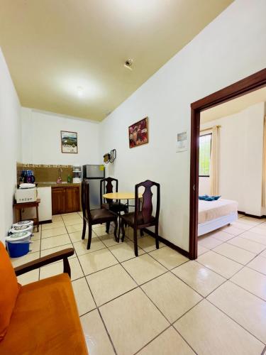 Χώρος καθιστικού στο Tintorera Guest House