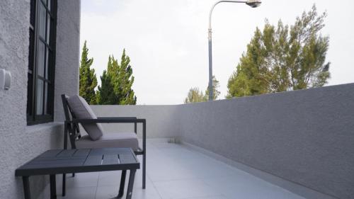Μπαλκόνι ή βεράντα στο Villa Dalia Puncak NA6-06