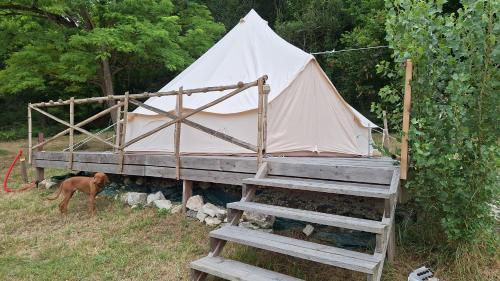 Φωτογραφία από το άλμπουμ του Glamping zelt auf Reiterhof σε Montaigu-de-Quercy