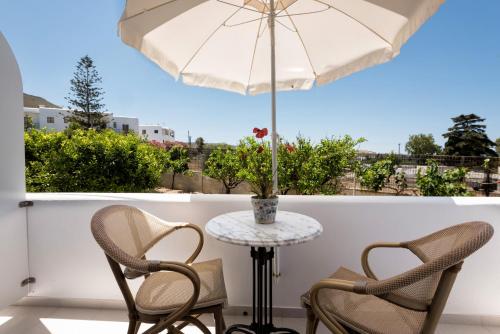 Χώρος καθιστικού στο Panos Luxury Studios