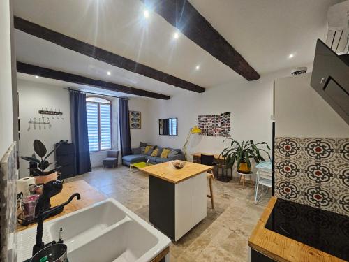Appartement T2 charmant, calme, terrasse & parking