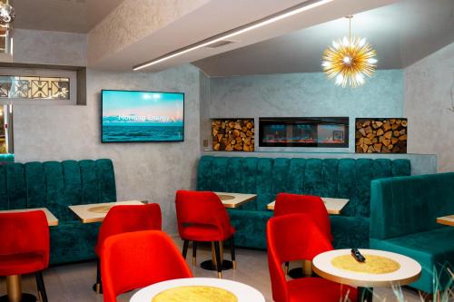 Posezení v ubytování Nemi Boutique Hotel