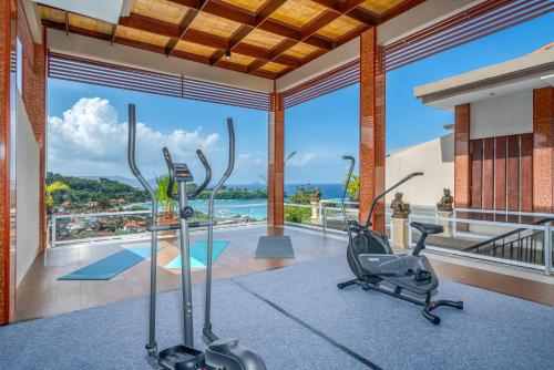 Balkón nebo terasa v ubytování SADAMATRA - Luxury Infinity Views