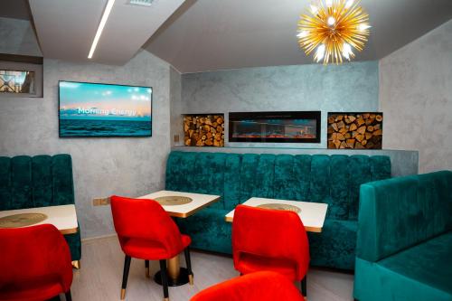 Posezení v ubytování Nemi Boutique Hotel