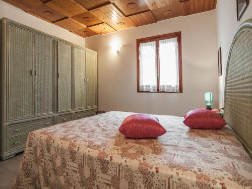 Katil atau katil-katil dalam bilik di Casa Vacanze Nikita