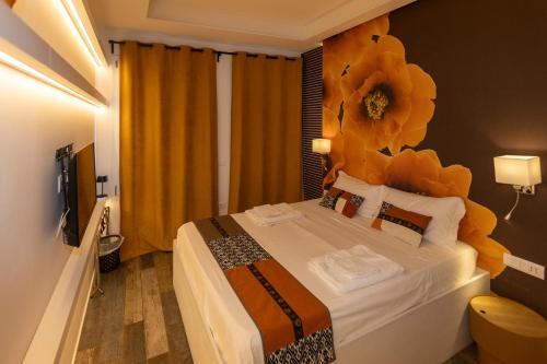 Postel nebo postele na pokoji v ubytování Centro Panoramic