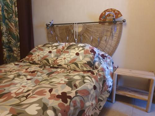 Postel nebo postele na pokoji v ubytování A 200m de la plage une maison confortable