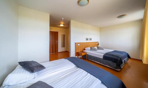 Adventure Hotel Hellissandurにあるベッド